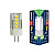 Лампа светодиодная Uniel G4 3W 4000K прозрачная LED-JC-220/3W/4000K/G4/CL GLZ09TR UL-00006743