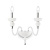 Бра Ideal Lux Doge AP2 Bianco 113654