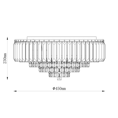 Escada 2112/6P E14*40W Gold