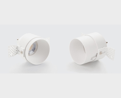 DL 2248 GU10 white светильник встраиваемый