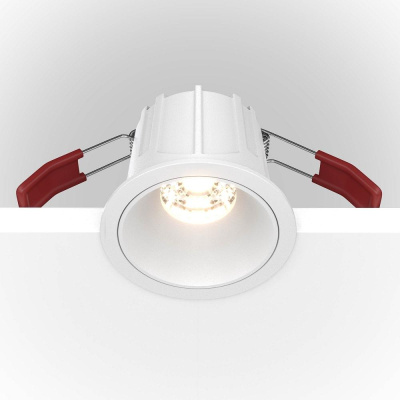 Встраиваемый светильник Maytoni Alfa LED DL043-01-10W4K-D-RD-W