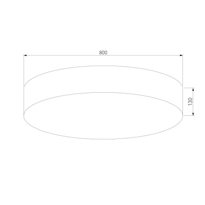 Потолочный светильник TK Lighting 2443 Rondo White