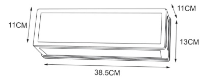 Уличный настенный светильник Arte Lamp ALPHARD