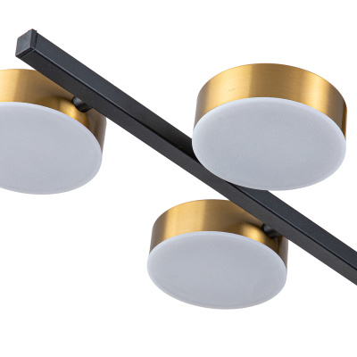 Escada 10266/6 LED*95W Black/Brass