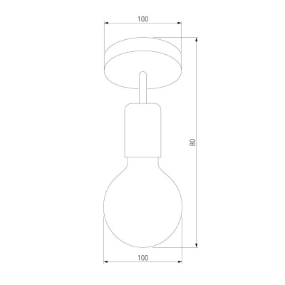 Потолочный светильник TK Lighting 1901 Retro