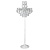 Торшер Crystal Lux Sevilia PT4 Silver