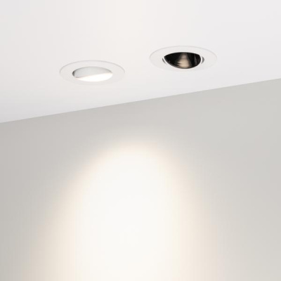 Встраиваемый светодиодный светильник Arlight MS-Forecast-Built-Turn-R102-12W Warm3000 035449