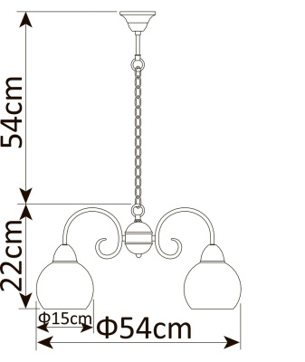 Люстра Arte Lamp MARGO