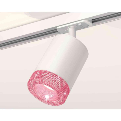 Комплект трекового светильника Ambrella light Track System XT7421010 SWH/PI белый песок/розовый (A2536, C7421, N7193)