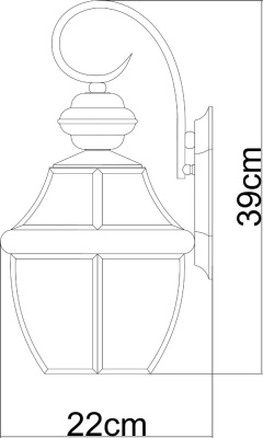 Уличный светильник Arte Lamp VITRAGE