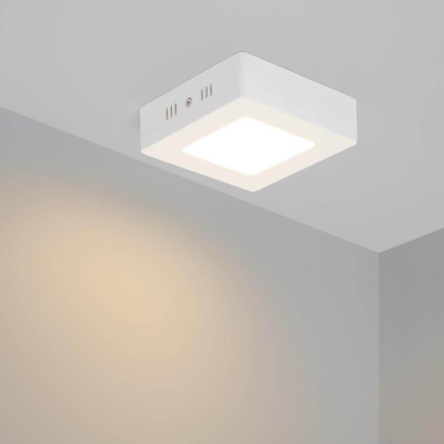 Потолочный светодиодный светильник Arlight SP-S145x145-9W Day White 019548