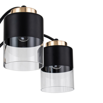 Escada 2121/5P E27*40W Black/Gold