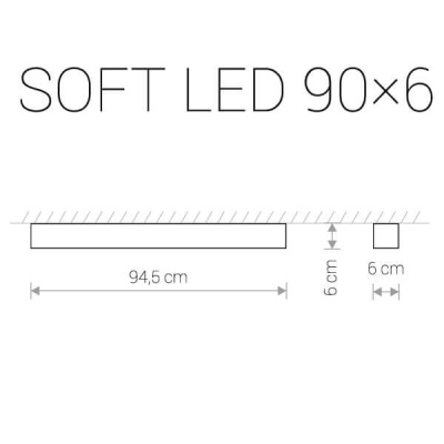 Потолочный светодиодный светильник Nowodvorski Soft Led 9540