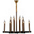 Подвесная люстра Illumico IL2265-12POR-79 BK GD