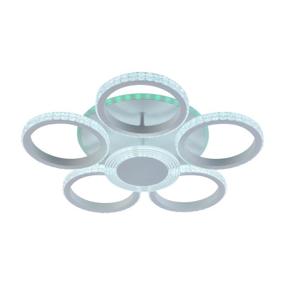 Потолочная светодиодная люстра Profit Light 5883/5+1 WHT