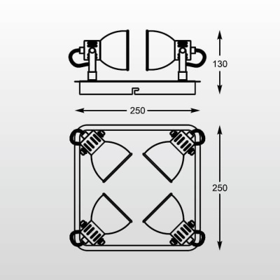 Спот Zumaline Rava CK100008-4