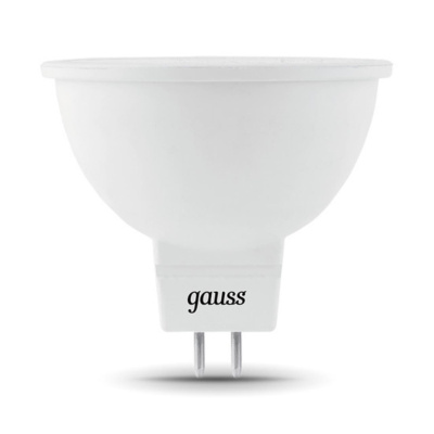 101505207 Лампа Gauss LED MR16 GU5.3 7W 630lm 4100K 1/10/100