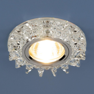 Встраиваемый светильник Elektrostandard 6037 MR16 SL зеркальный/серебро a031519