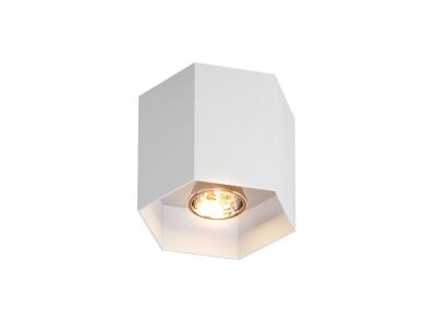 Потолочный светильник Zumaline Polygon cl 1l 20035-WH