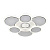 Escada 10277/6 LED*80W White