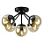 Потолочная люстра Arte Lamp BOLLA A1664PL-5BK