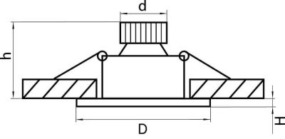 Встраиваемый светодиодный светильник Lightstar Acuto 070012