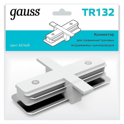 Коннектор прямой Gauss TR132