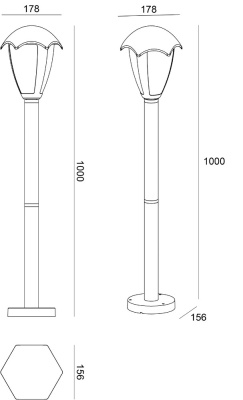 Ландшафтный светильник Arte Lamp HENRY