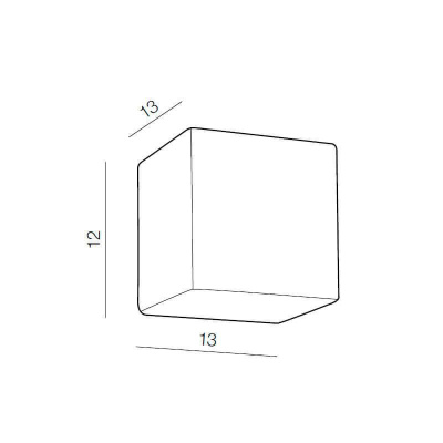 Настенный светильник Azzardo Cubo AZ1514