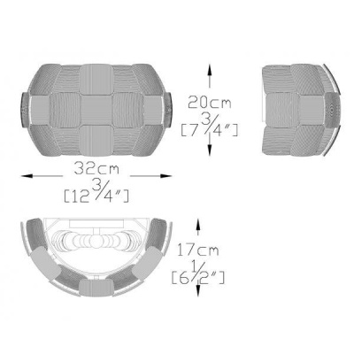 Настенный светильник Zumaline Sole W0317-02K-S8A1