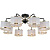 Потолочная люстра Illumico IL0337-8CSQ-79 BK AB
